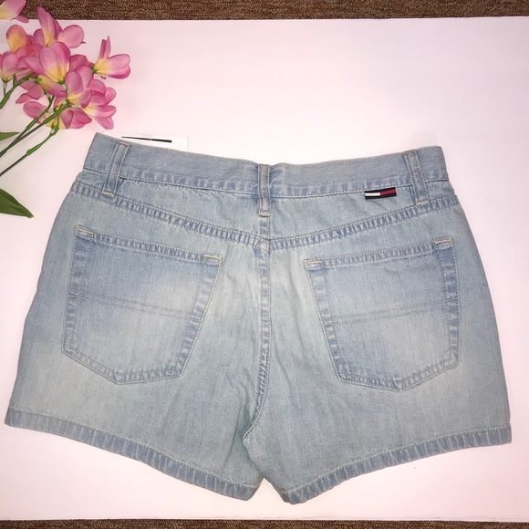 Vintage Tommy Hilfiger Jean shorts sz 5 NWT - Picture 6 of 7